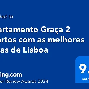 Apartment Graca 2 Quartos Com As Melhores Vistas De, Lissabon